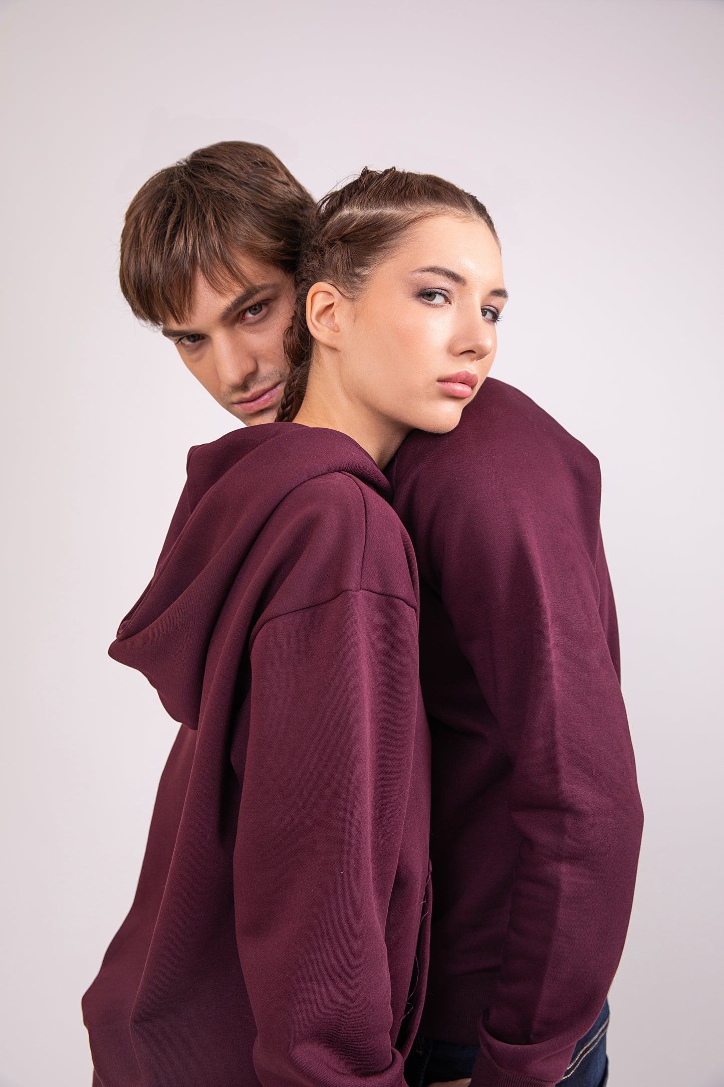 Oversized Hoodie - Cherry Berry