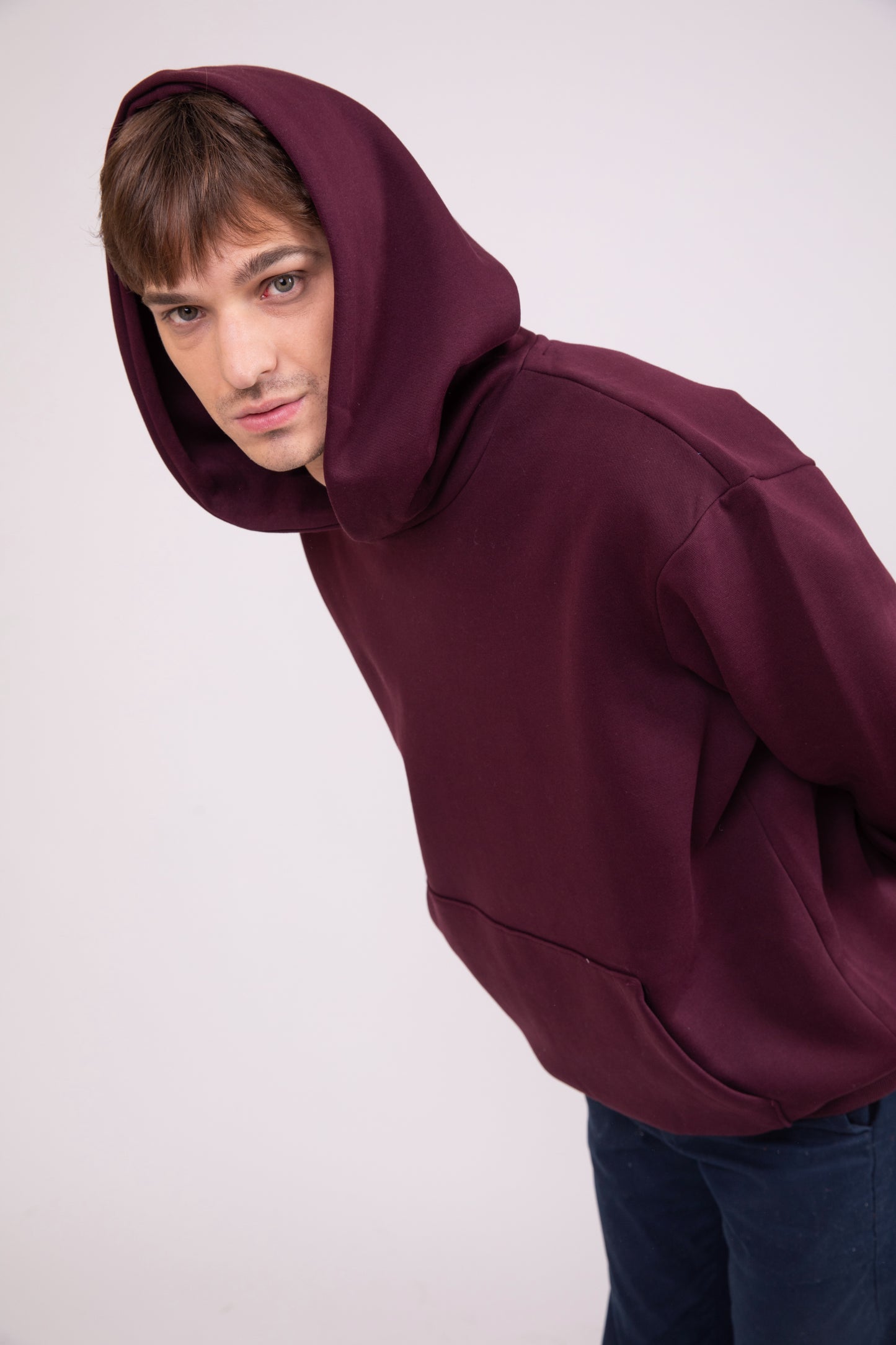 Oversized Hoodie - Cherry Berry
