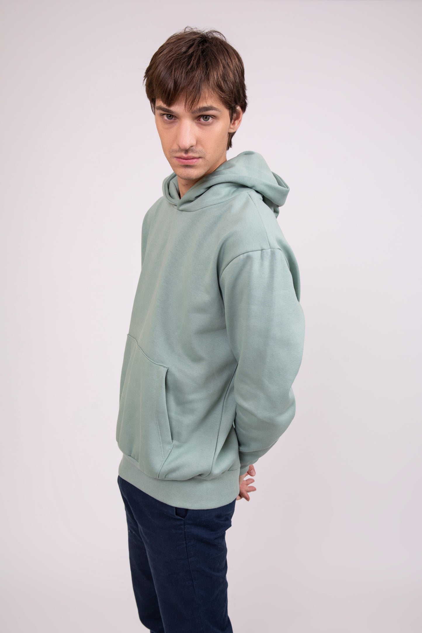 Oversized Hoodie - Sage Green