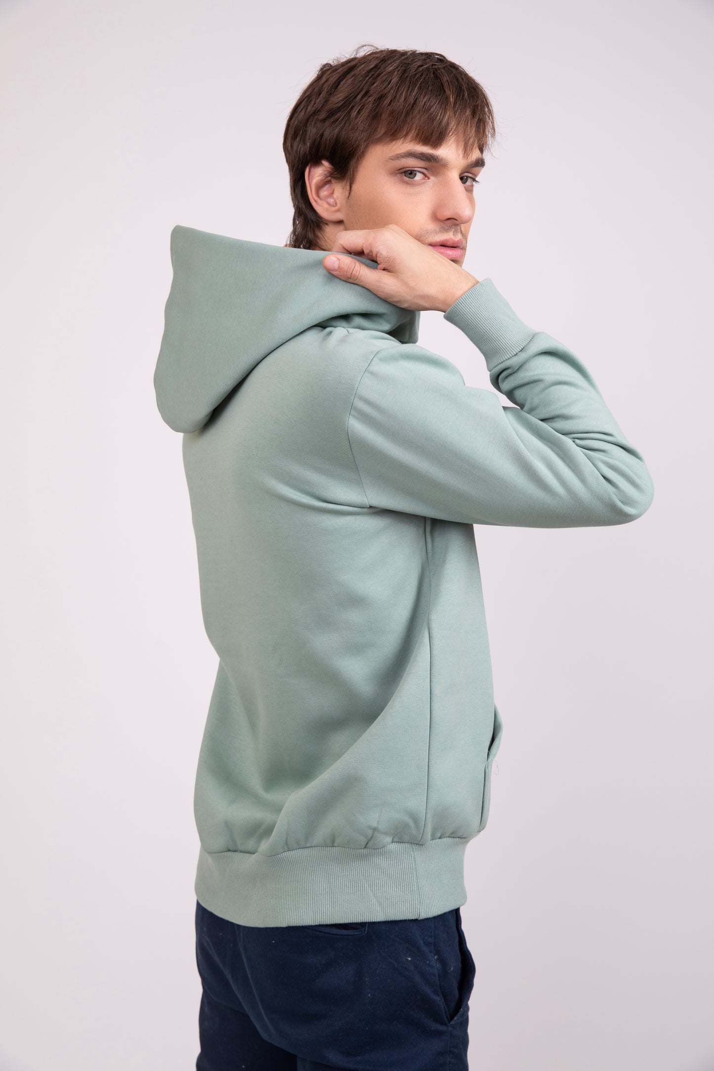 Oversized Hoodie - Sage Green