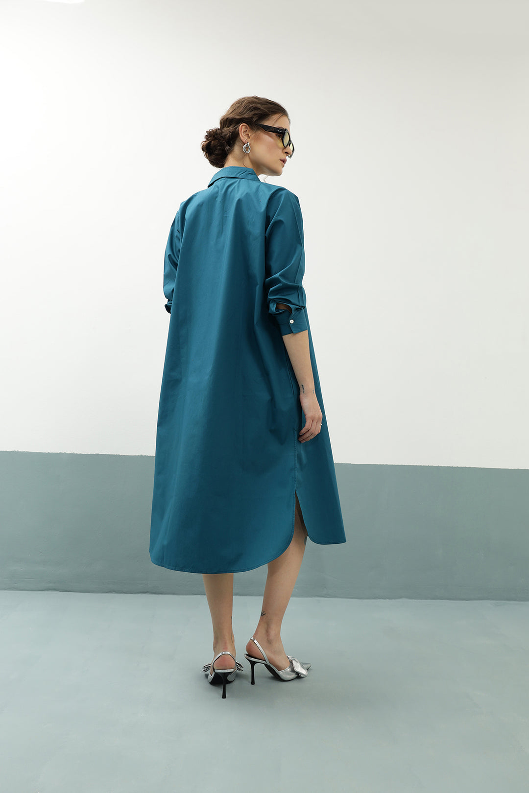 Seoul Co-ord Set: Teal Blue