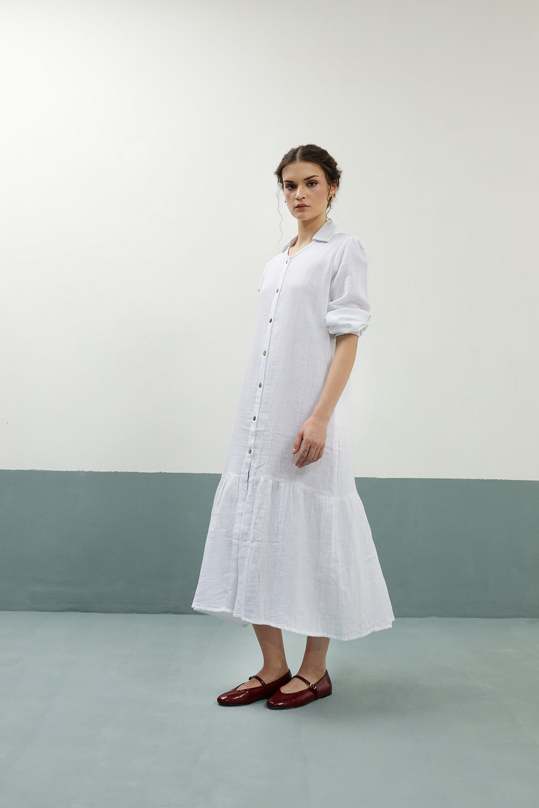 Rosetta Dress: Vanilla