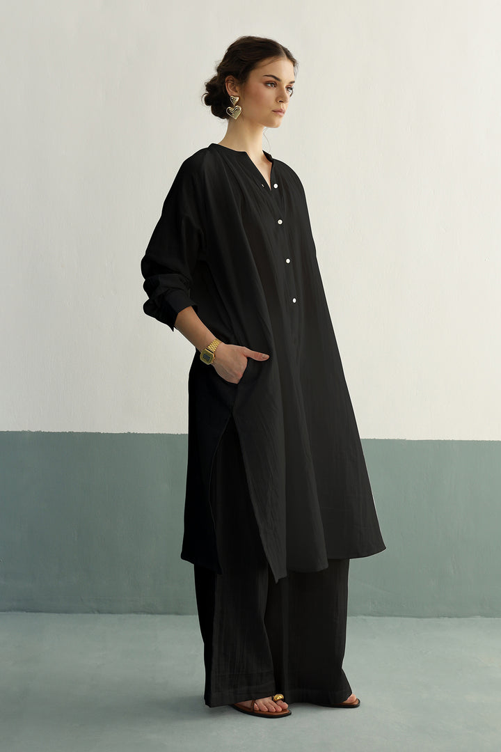 Leona Co-ord Set: Black