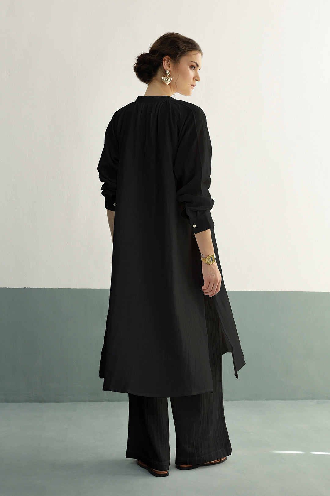 Leona Co-ord Set: Black