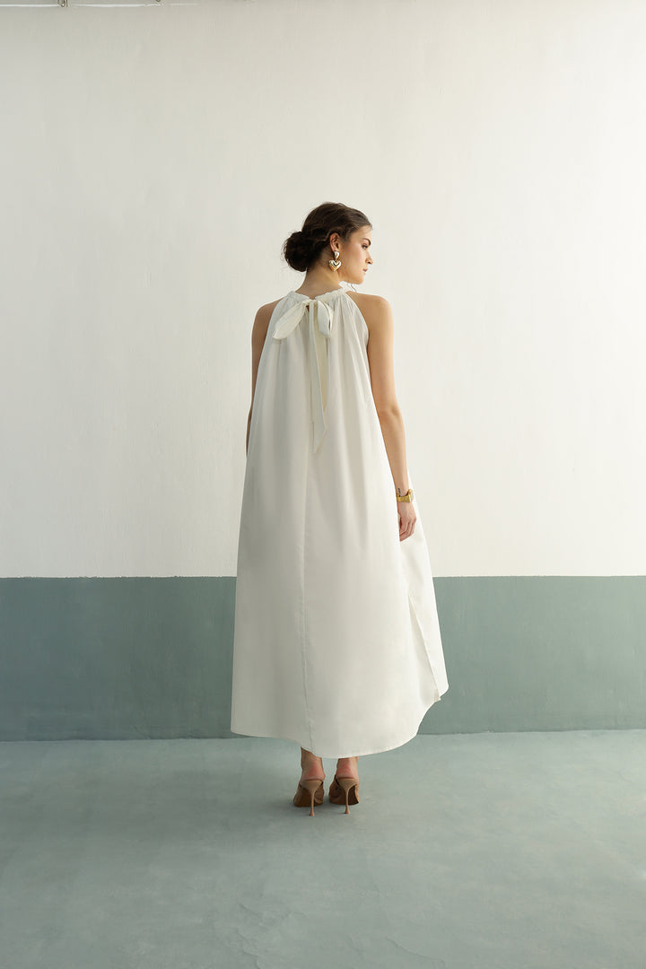 Rumi Dress: Ivory