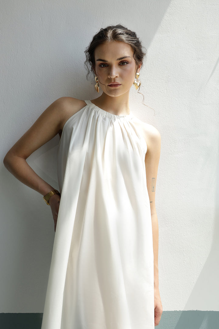 Rumi Dress: Ivory