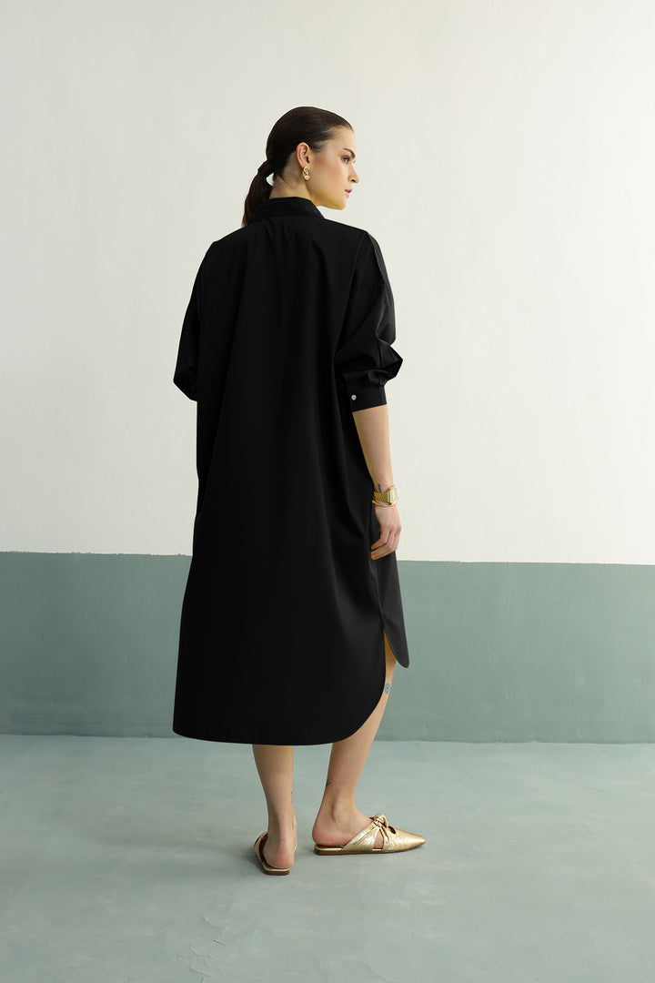 Lazy Sunday Tunic: Black