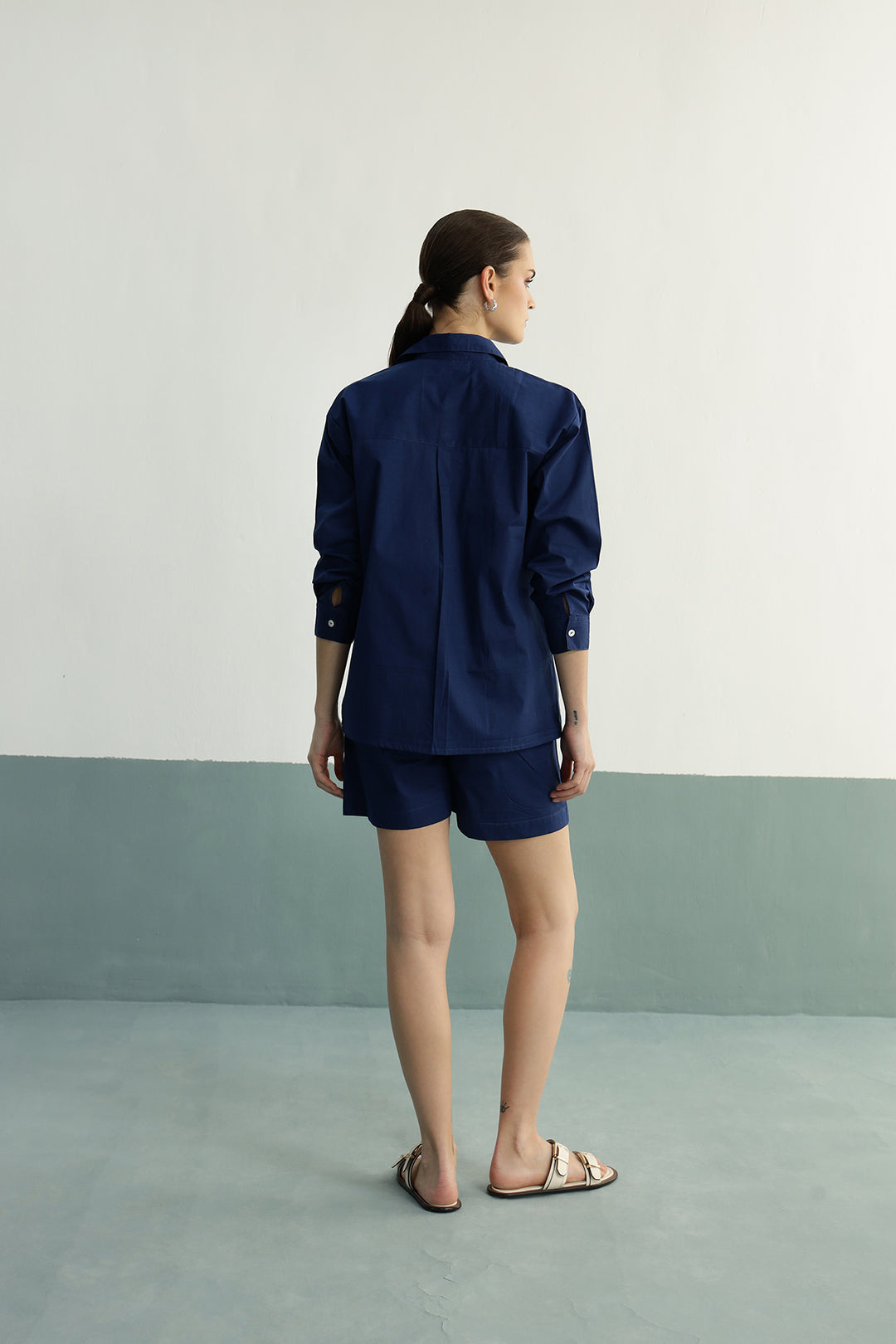 Summer Fling Co-ord Set: Midnight Blue