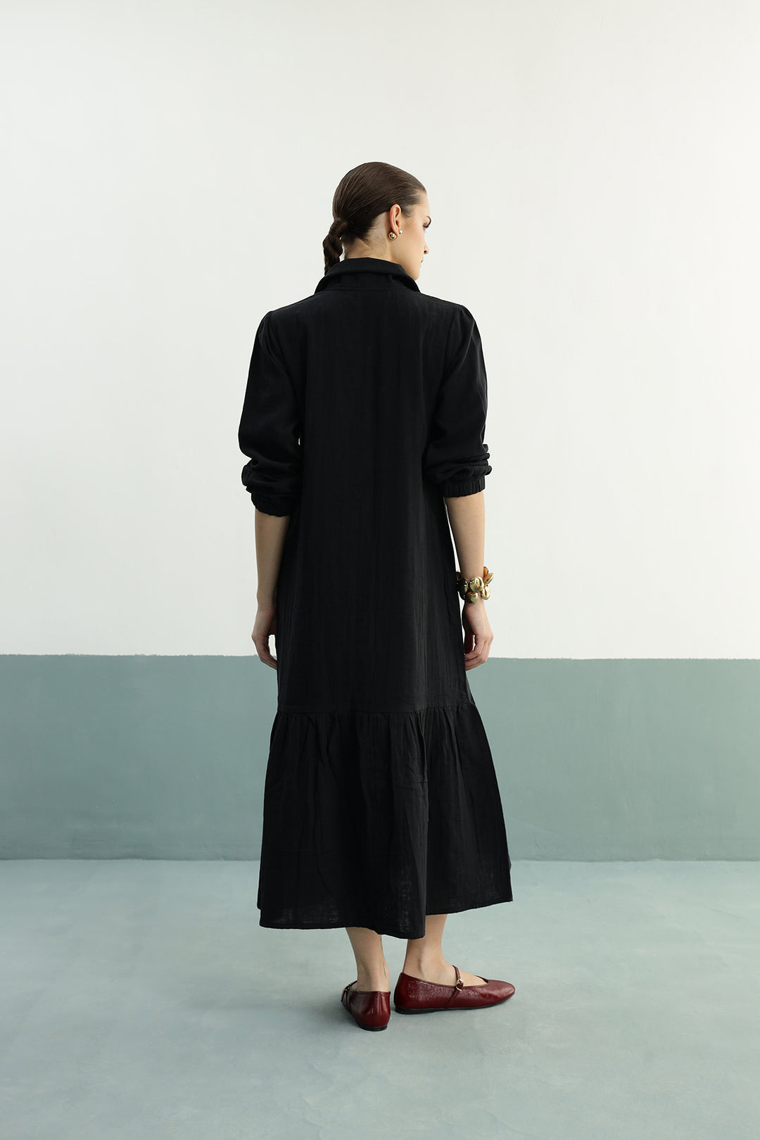 Rosetta Dress: Black