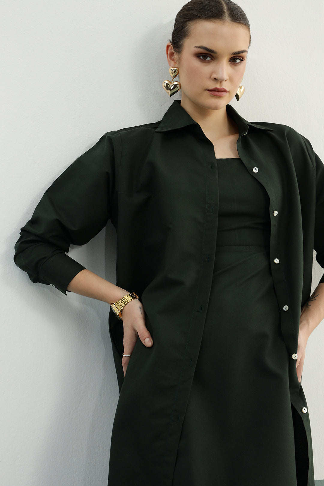 Seoul Co-ord Set: Imperial Green