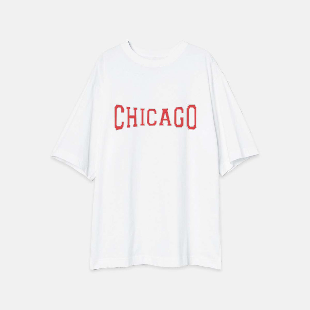 Chicago - Printed Oversized Tees
