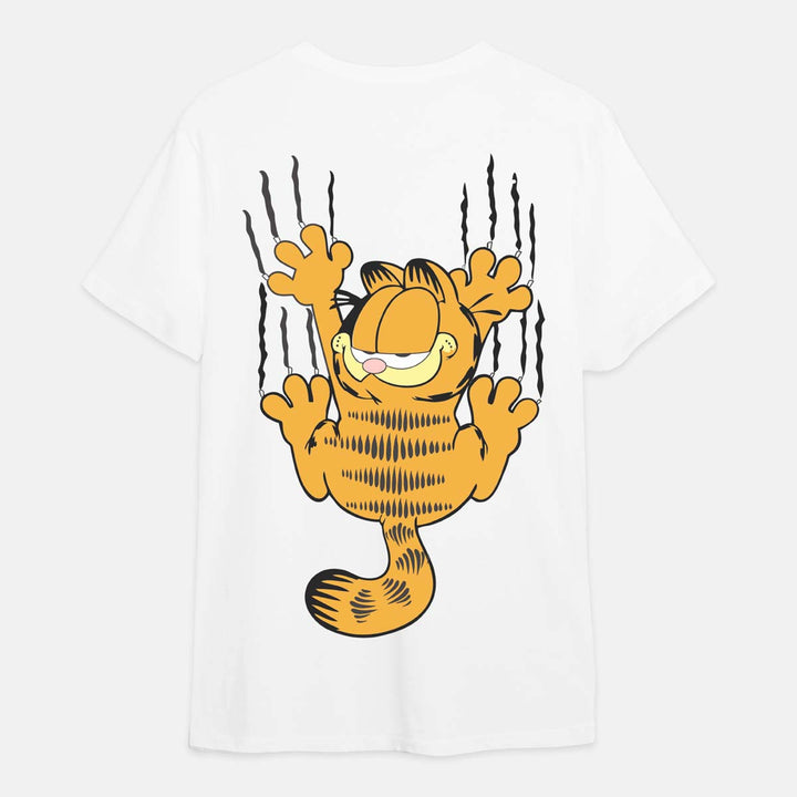 Scratchy Garfield - Printed Half sleeves T- Shirt