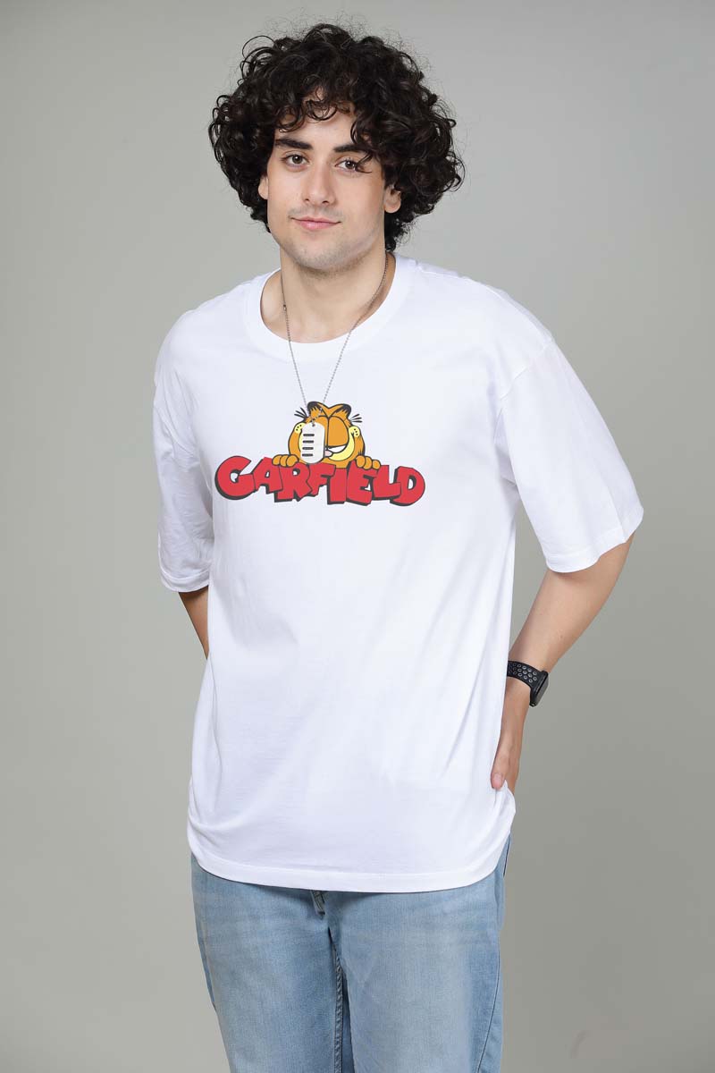 Garfield - Printed Oversized Tees