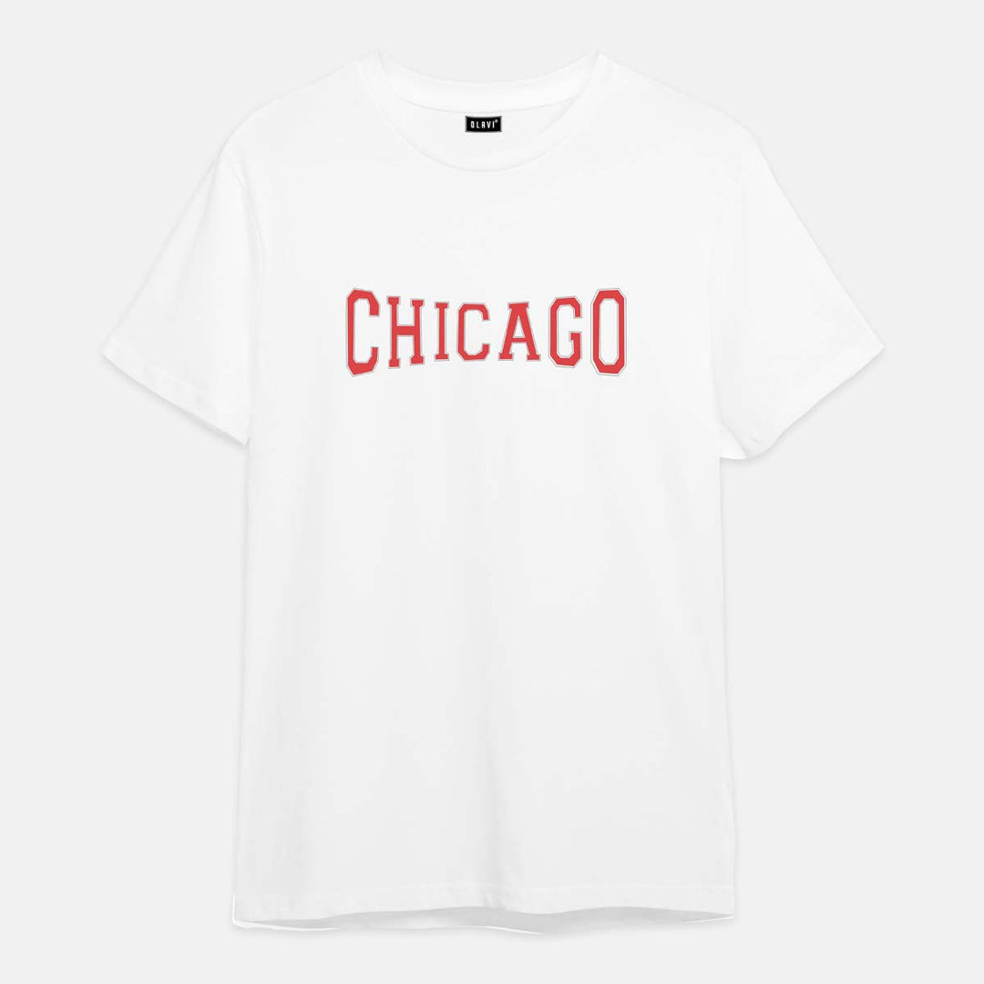 Chicago - Printed Half sleeves T- Shirt