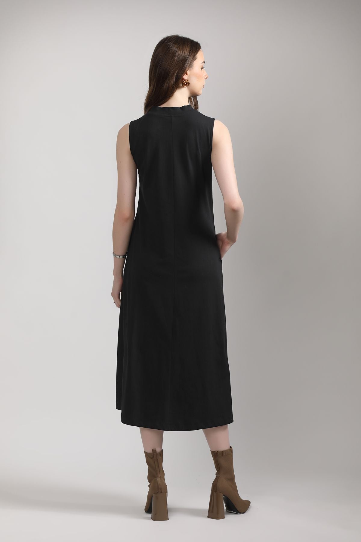 Yos Pocket Dress - Black