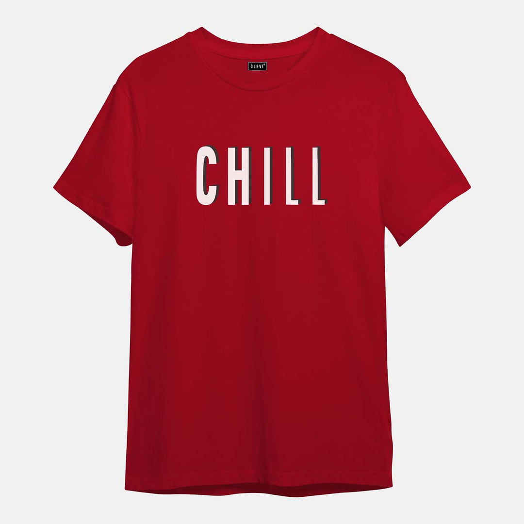 Chill - Printed Half sleeves T- Shirt