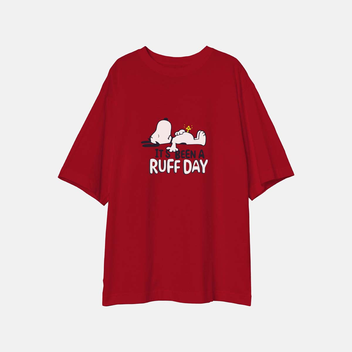 Ruff Day - Printed Oversized Tees