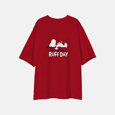 Ruff Day - Printed Oversized Tees