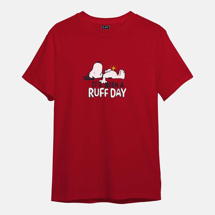 Ruff Day - Printed Half sleeves T- Shirt