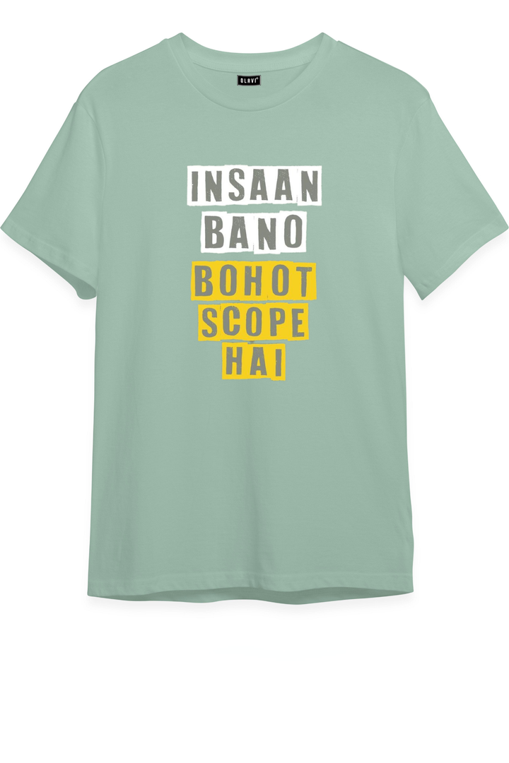 BOHOT SCOPE HAI- Unisex Half sleeve T-Shirt