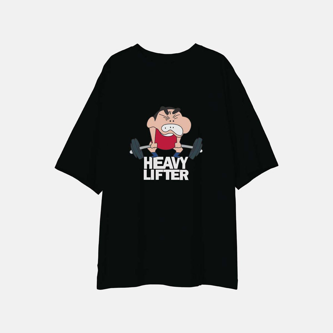 Heavy Lifter - Printed Oversized Tees