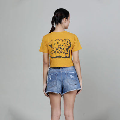 Take It Easy - Crop Top