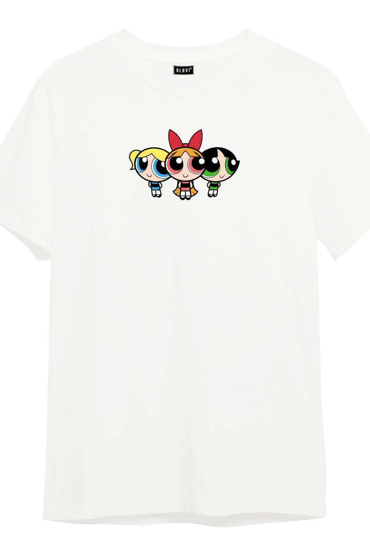 Power puffs- Half sleeve T-Shirt