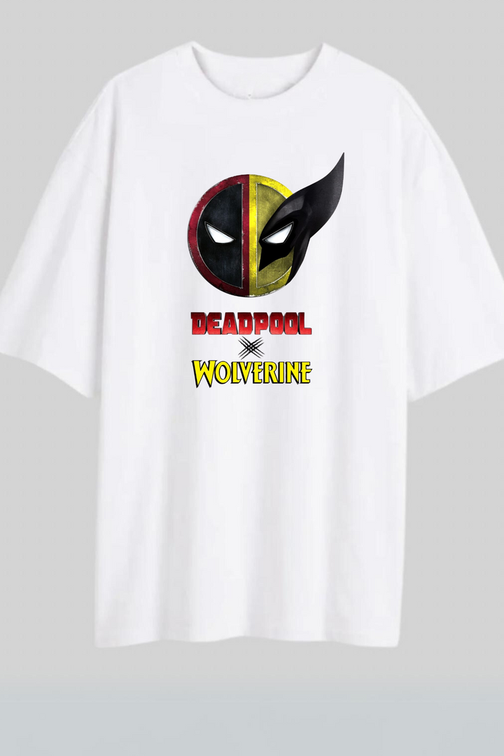 Deadpool & Wolverine Icon- Oversized T-Shirt