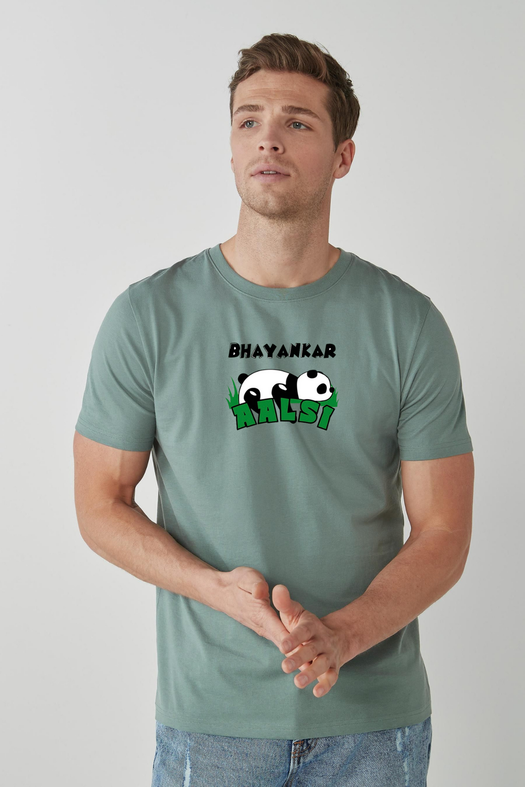 Bhayankar Aalsi - Unisex Half sleeve T-Shirt