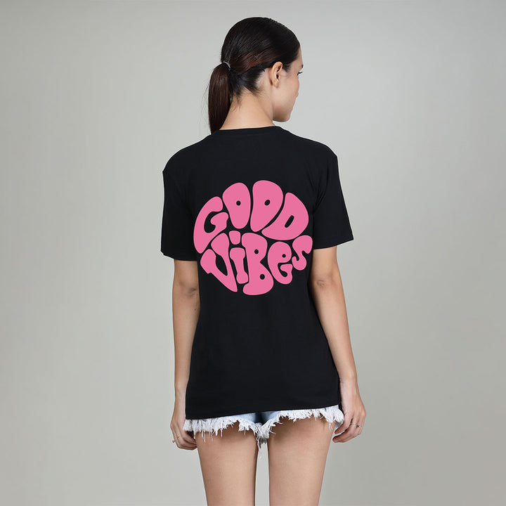 Good Vibes - Printed Half sleeves T- Shirt