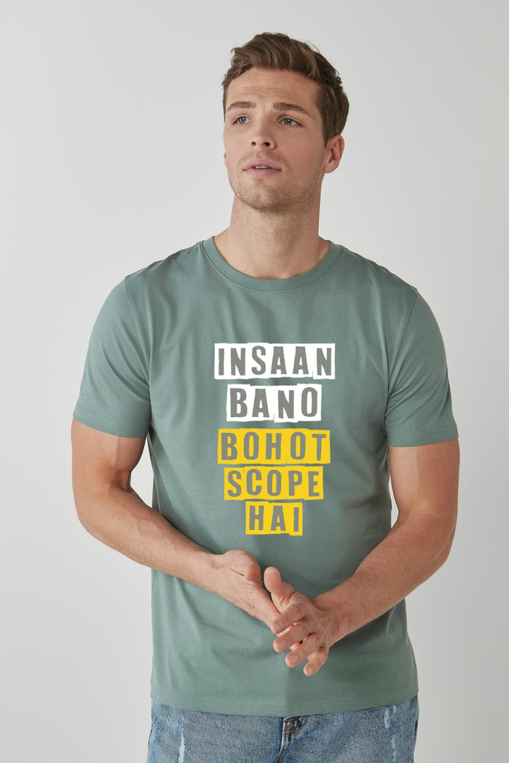 BOHOT SCOPE HAI- Unisex Half sleeve T-Shirt