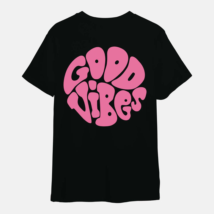 Good Vibes - Printed Half sleeves T- Shirt