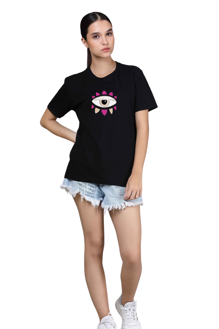 Evil Eye-  Half sleeve T-Shirt