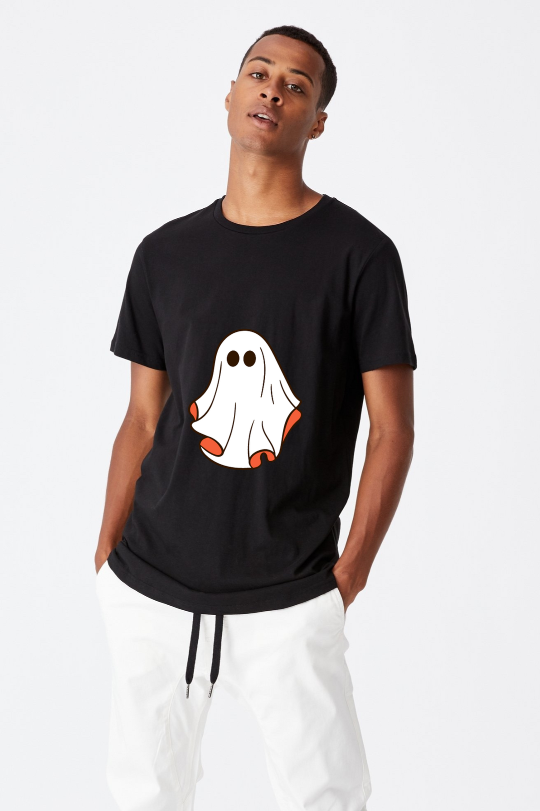 Boo - Printed Half sleeves T- Shirt