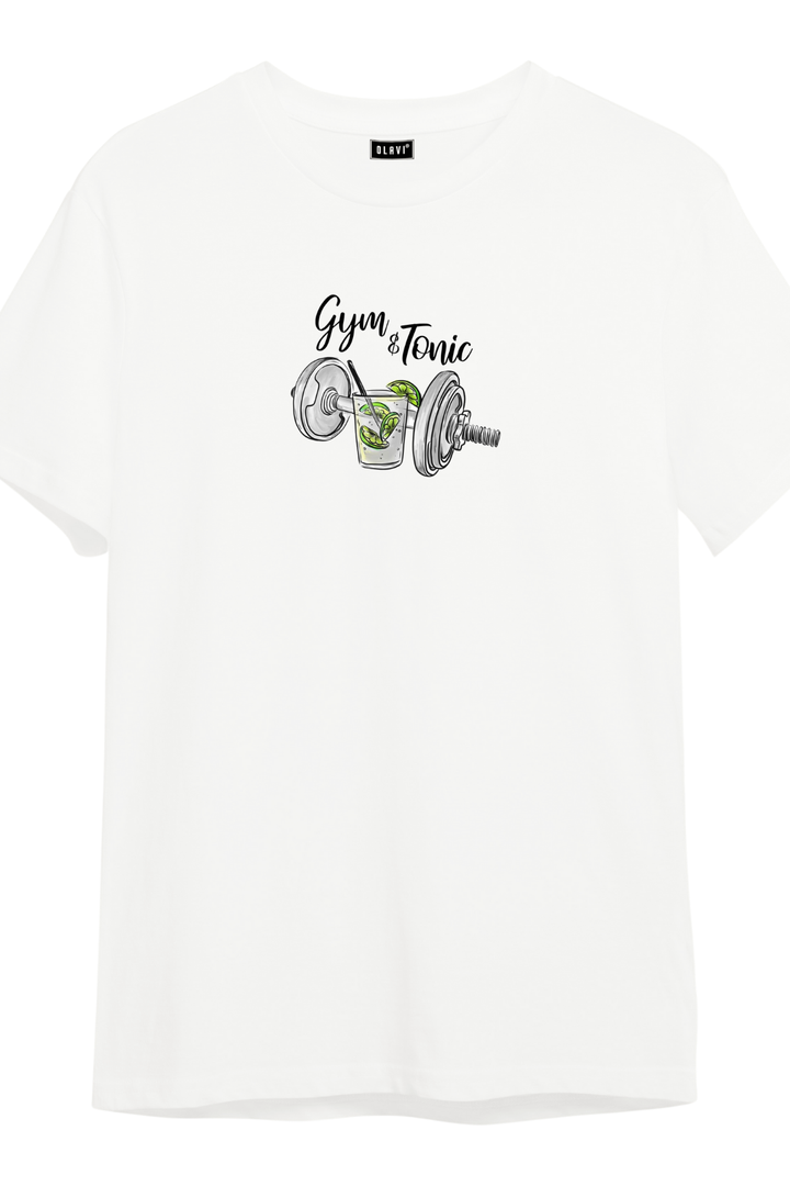 Gym & Tonic - Unisex Half sleeve T-Shirt