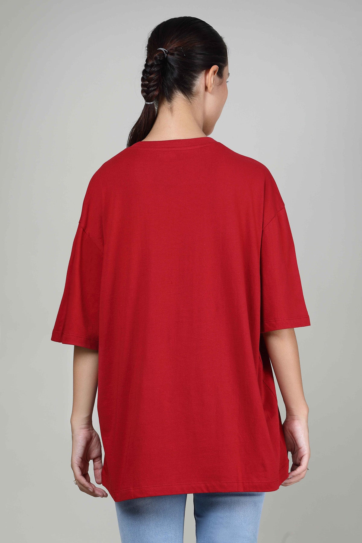Knockout Red - Oversized Tees