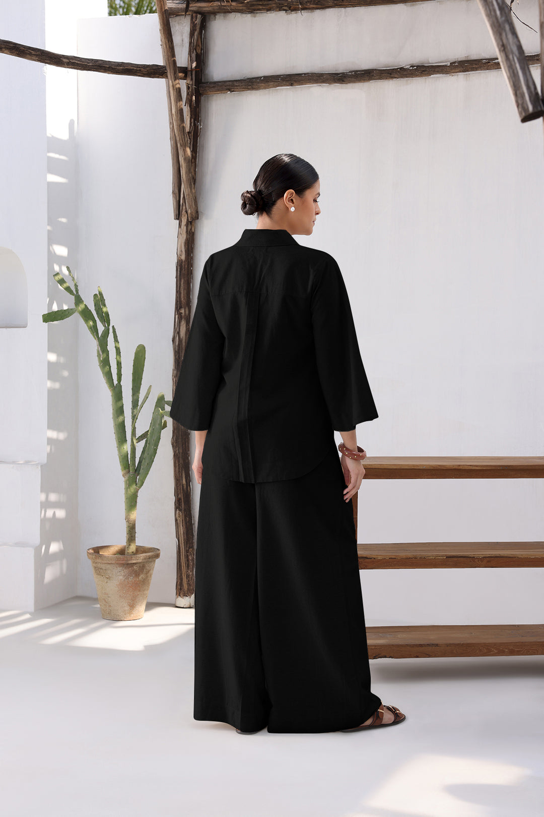 DUNE CO-ORD SET- BLACK