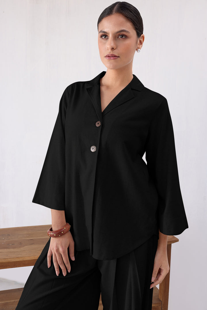 DUNE CO-ORD SET- BLACK