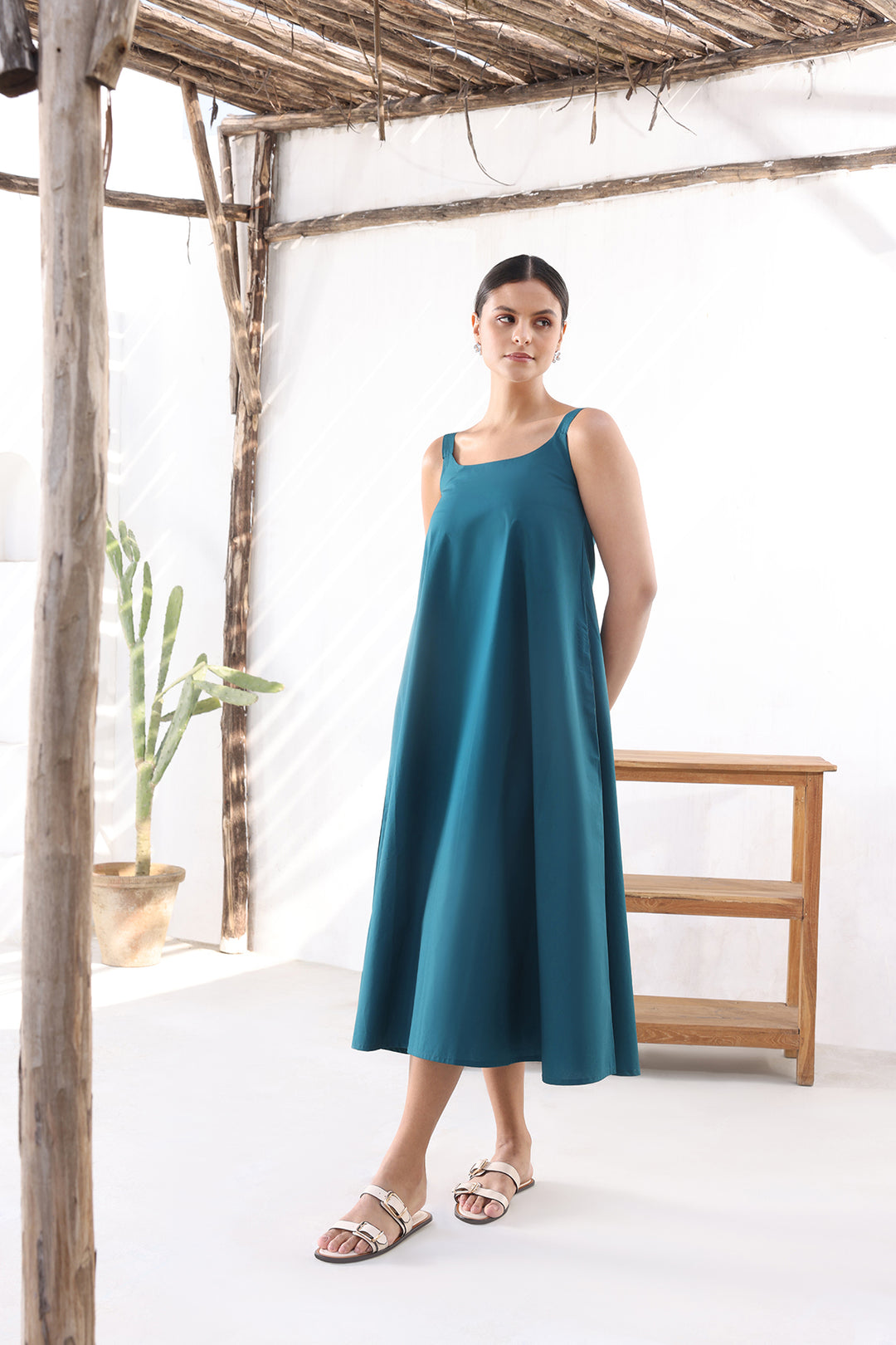 CLAIRE SET- TEAL BLUE