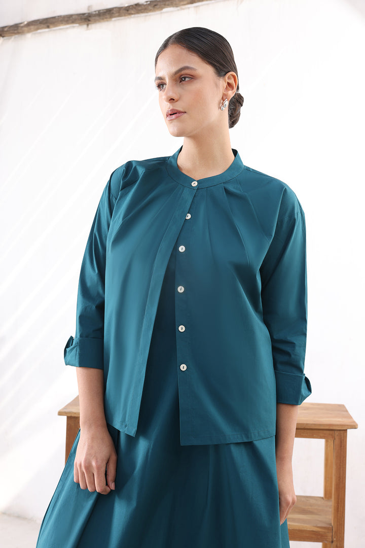 CLAIRE SET- TEAL BLUE