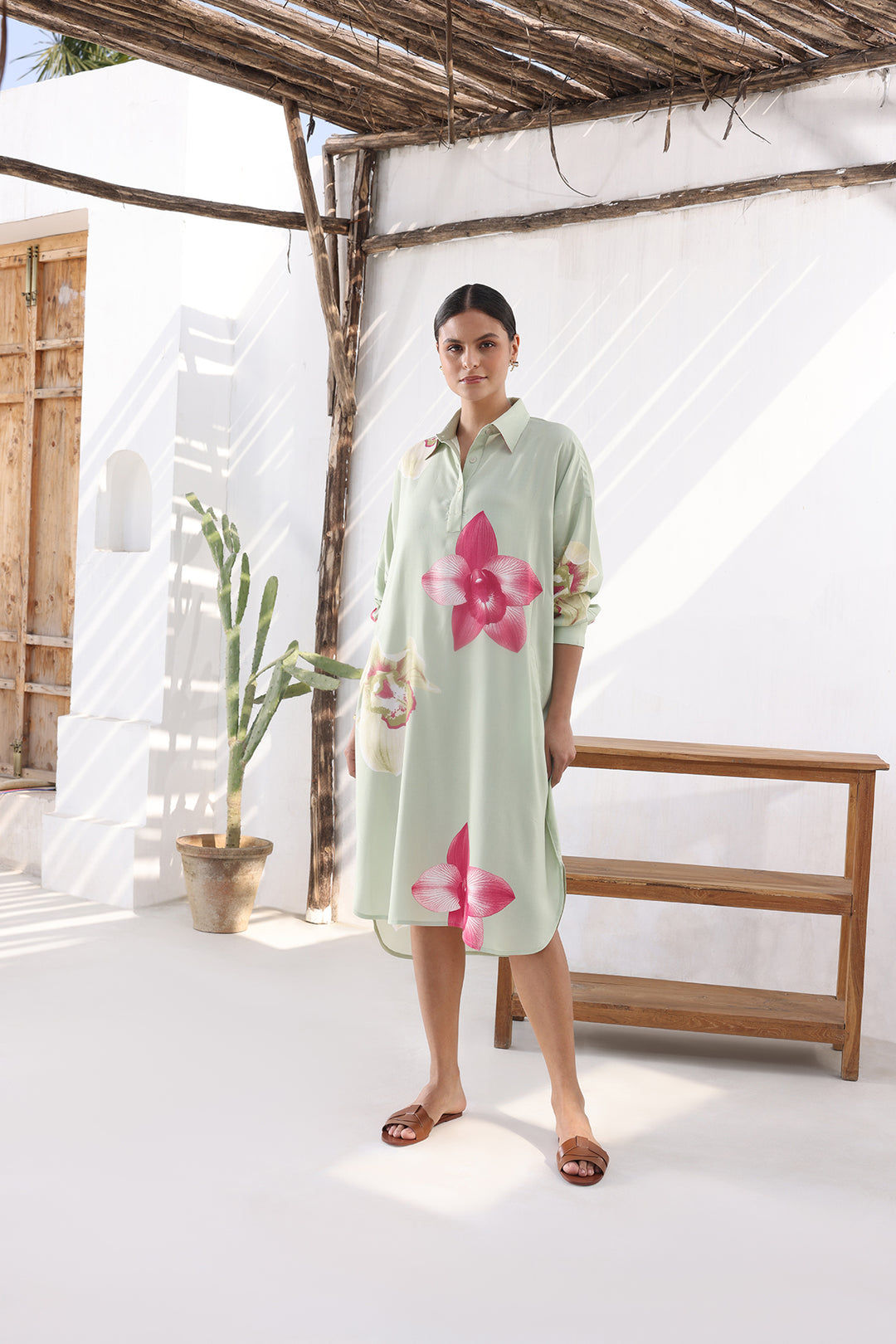 Lazy Sunday Tunic: Floral Print