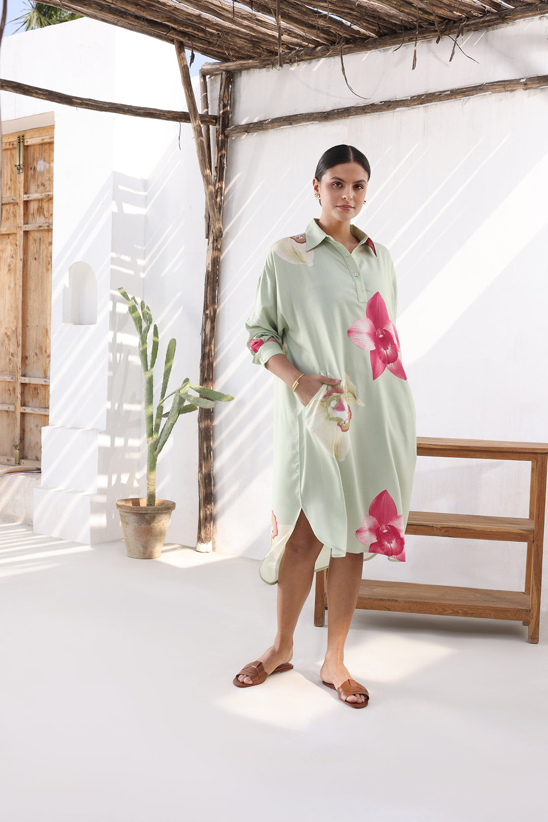 Lazy Sunday Tunic: Floral Print