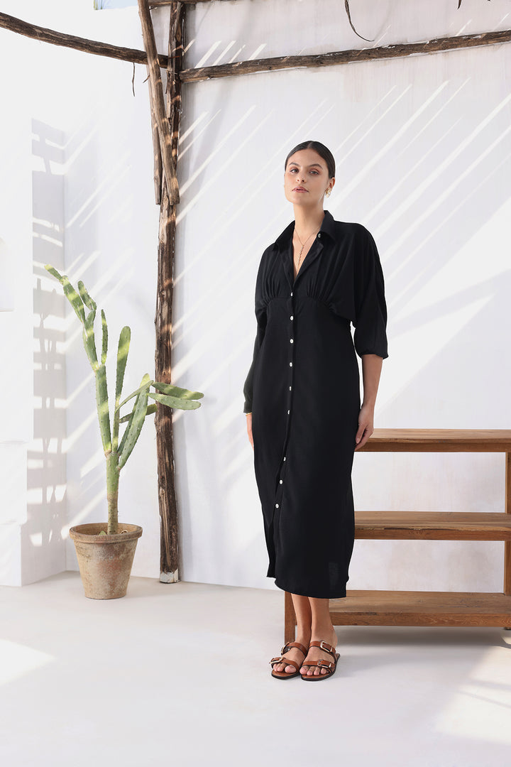 LIRA DRESS- BLACK