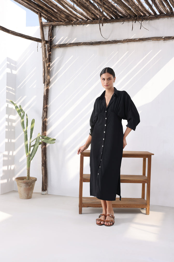 LIRA DRESS- BLACK