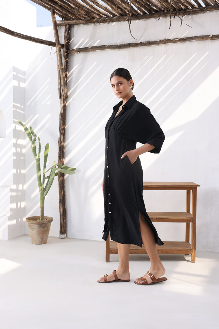 LIRA DRESS- BLACK