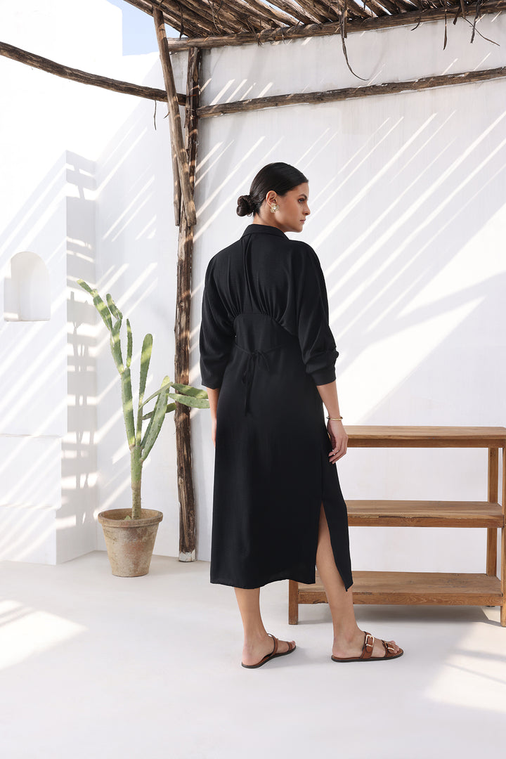 LIRA DRESS- BLACK