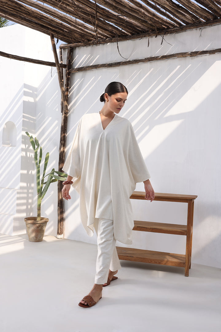 OISHI KAFTAAN SET- NATURAL