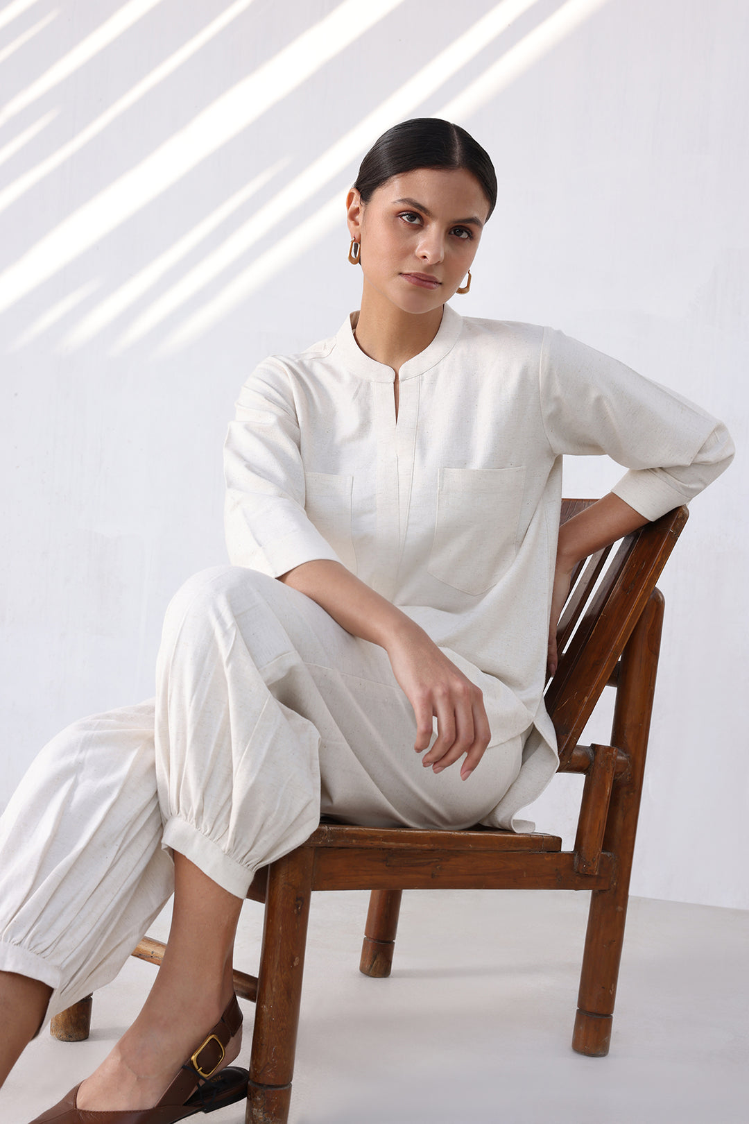 VIVA CO-ORD SET- NATURAL