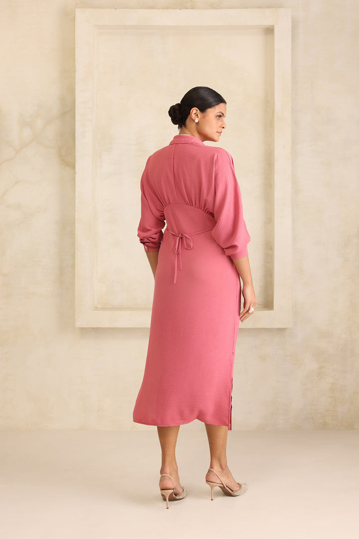 LIRA DRESS- MULBERRY