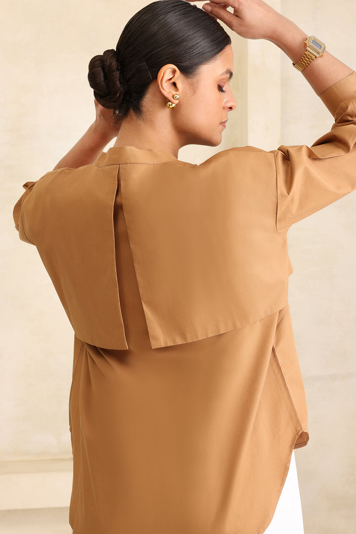 CIRRUS OVERSIZE SHIRT- KHAKI